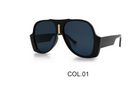 Retro Avant-garde Men And Women Fashion Big Frame Sunglasses - Stormyjay