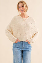 And The Why Dolman Sleeves Sweater - Stormyjay