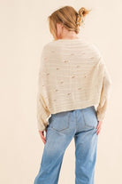 And The Why Dolman Sleeves Sweater - Stormyjay