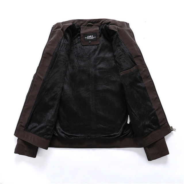 Men Leather Jacket - Stormyjay