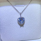 2 Carat Moissanite 925 Sterling Silver Necklace - Stormyjay