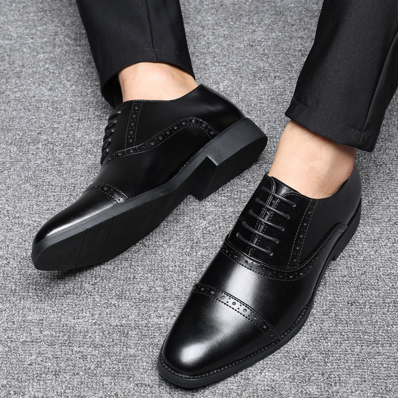 Elevate your business attire with these stylish English shoes. - Stormyjay