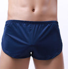 Men's Underwear Silky Round Edge Sports Underwear Home Shorts - Stormyjay