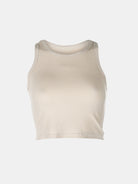 Round Neck Wide Strap Tank - Stormyjay