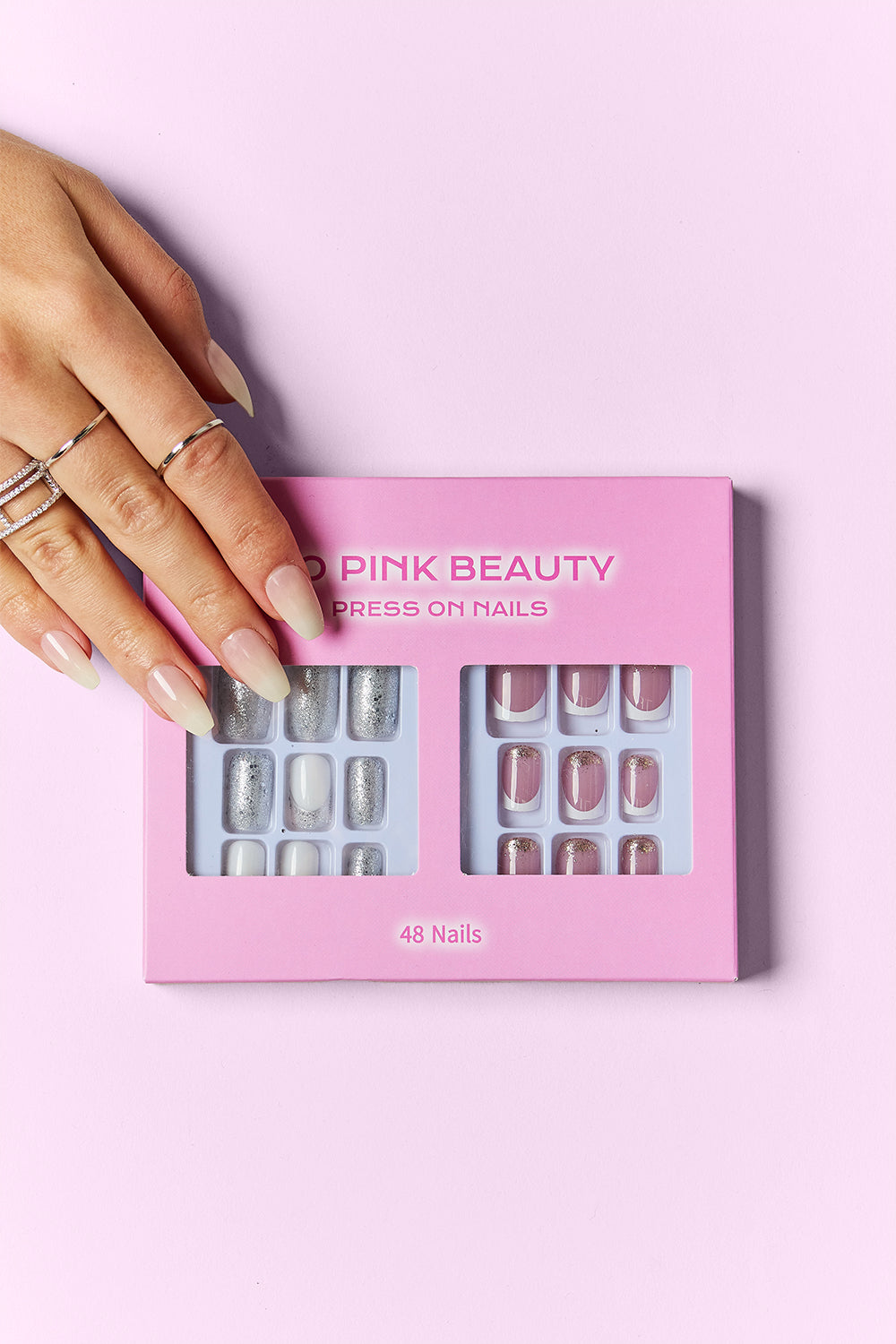 SO PINK BEAUTY Press On Nails 2 Packs - Stormyjay