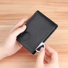 Fashion Men Leather Tracker Wallet - Stormyjay