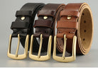 Handmade Casual Trend Men's Belts Cowhide - Stormyjay