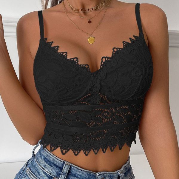 Lace Patchwork Camisole HEDRZA86X7 - Stormyjay