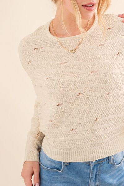 And The Why Dolman Sleeves Sweater - Stormyjay