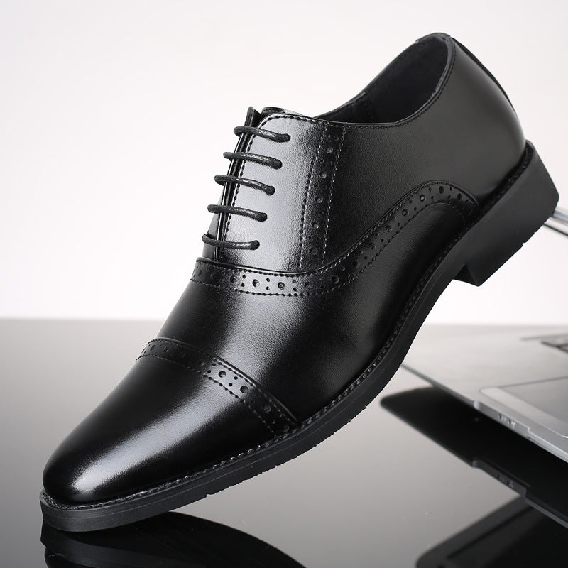 Elevate your business attire with these stylish English shoes. - Stormyjay