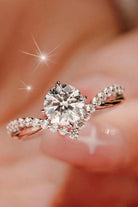 Bold Beauty 1 Carat Moissanite Heart-Shaped Ring - Stormyjay