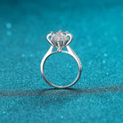 1 Carat Moissanite 925 Sterling Silver Ring - Stormyjay