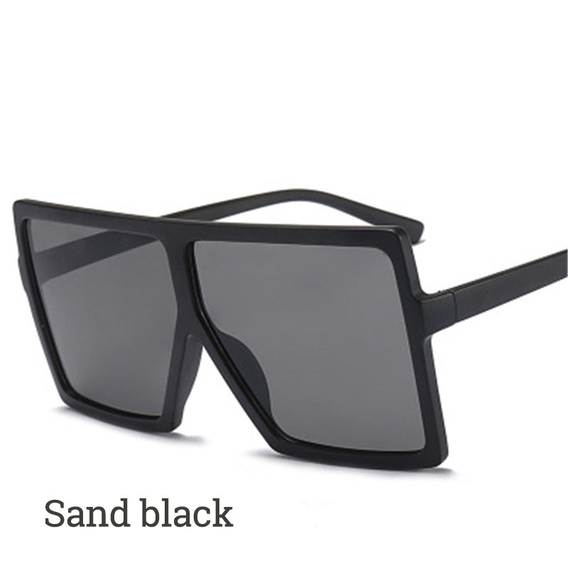 Trendy Men And Women Fashion Hundred Tower Square Sunglasses - Stormyjay