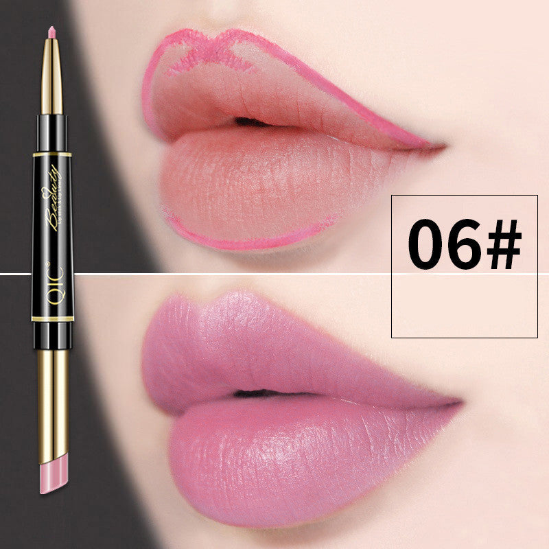 Double Head Lipstick Pen Waterproof And Makeup Holding - Stormyjay