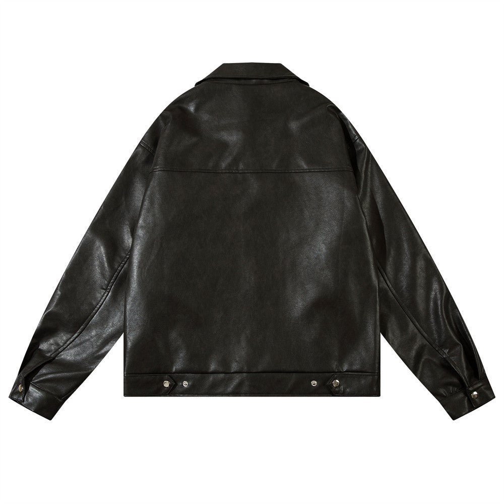 Riding Biker's Leather Jacket Men - Stormyjay