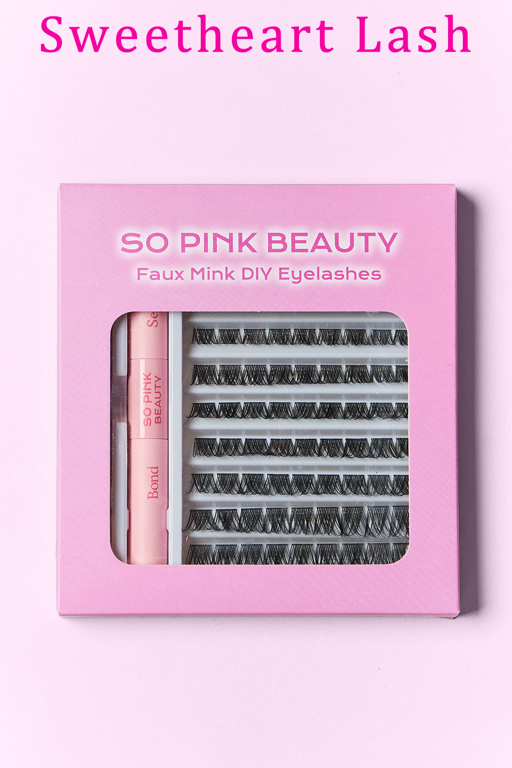 SO PINK BEAUTY Faux Mink Eyelashes Cluster Multipack - Stormyjay