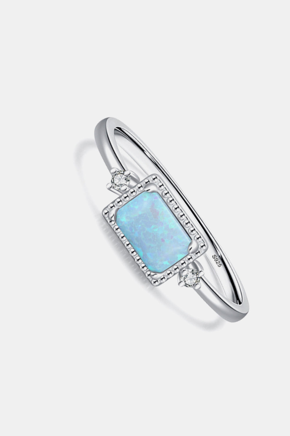 925 Sterling Silver Opal Ring - Stormyjay