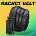 Men's Ratchet Belt Leather Mens Belt With Slide Buckle Ratchet Belts For Men USA - Stormyjay