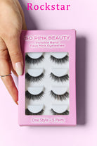 SO PINK BEAUTY Faux Mink Eyelashes 5 Pairs - Stormyjay