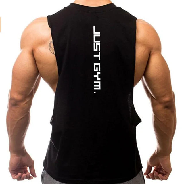 Sleek Gym Hoodies Tank Top