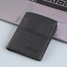 Wallet Men Short Leather Wallet Wallet Men - Stormyjay