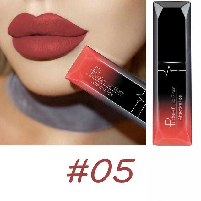 Makeup matte matte lip gloss lipstick - Stormyjay