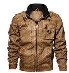 Momenti Istantanei Leather Jacket For Men - Stormyjay