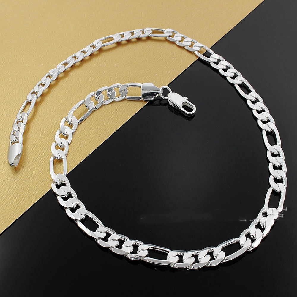 Silver-plated Korean Fashion Jewelry For Men - Stormyjay