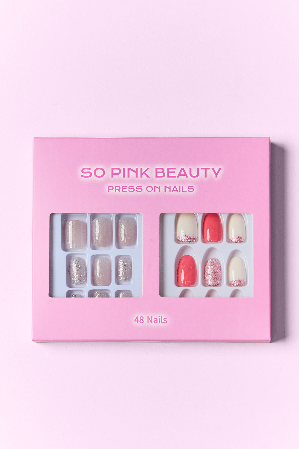 SO PINK BEAUTY Press On Nails 2 Packs - Stormyjay