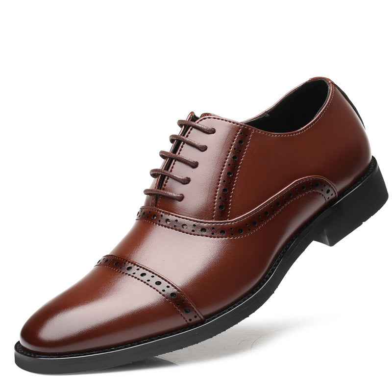 Elevate your business attire with these stylish English shoes. - Stormyjay