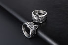 Stainless Steel Ring Men And Women Star Jewelry - Stormyjay