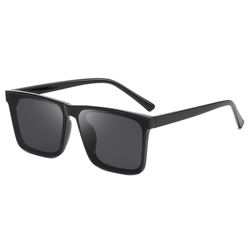 Square Sunglasses With Flat Tear Film For Men And Women - Stormyjay