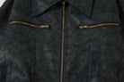 Vintage Distressed Leather Jacket For Men - Stormyjay