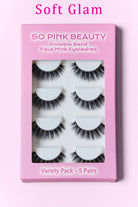 SO PINK BEAUTY Mink Eyelashes 5 Pairs - Stormyjay