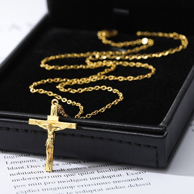 Discover cross necklaces designed for men, perfect for gifting at parties. - Stormyjay