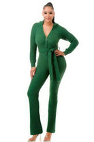 Monroe Hooded Jumpsuit - Stormyjay