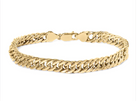 10K Yellow Gold Cuban Link Bracelet - 8.5 Inches - Stormyjay