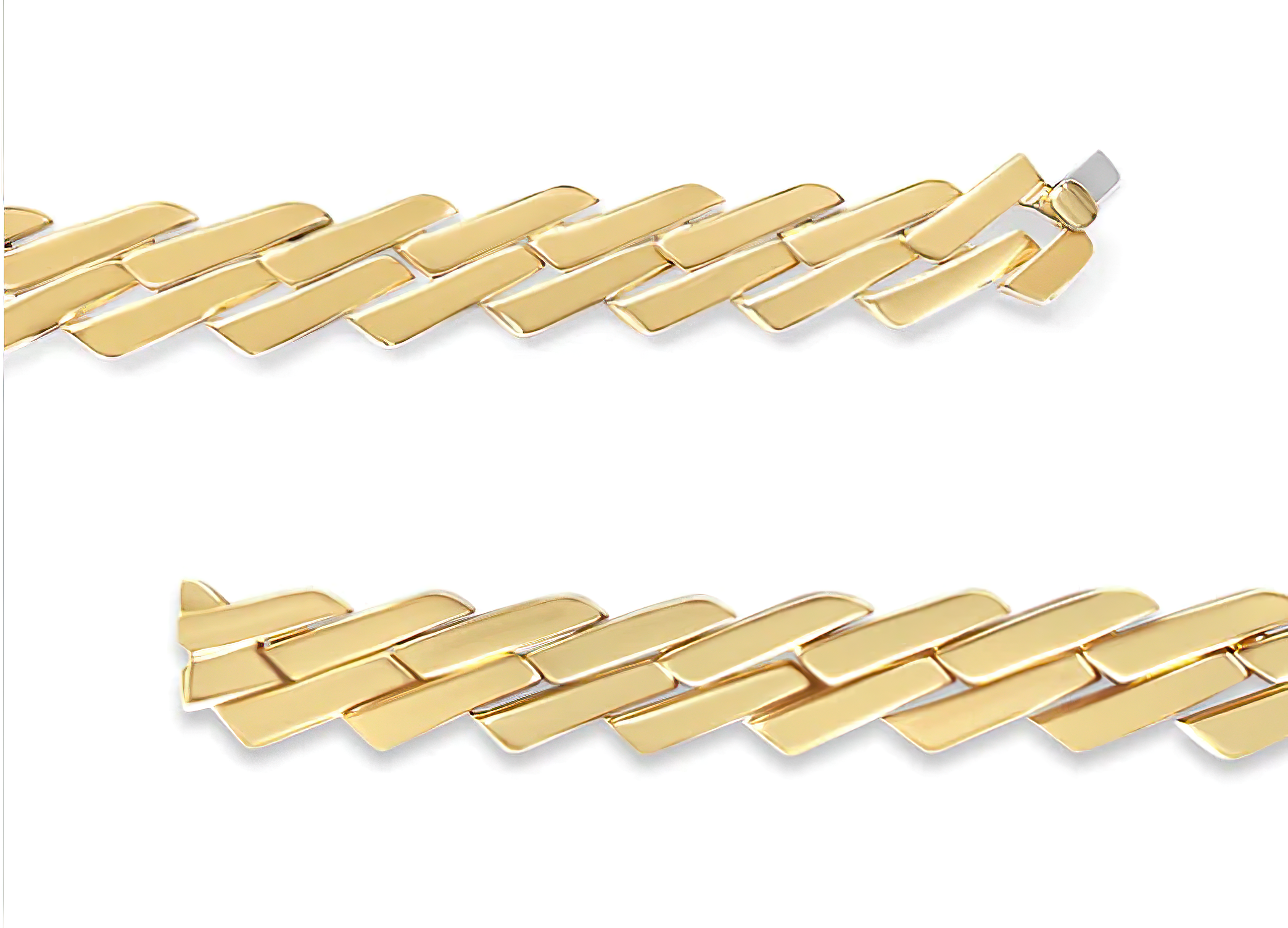 14k Yellow Gold 2 3/4 Cttw Pave Diamond Miami Cuban Curb Link Chain 16" Necklace (H-I Color, SI1-SI2 Clarity) - Stormyjay