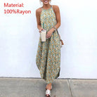 Sexy Sleeveless Summer Long Dresses - Stormyjay