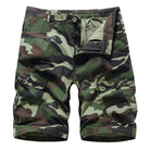 Men's Camouflage Print Cargo Shorts - Stormyjay