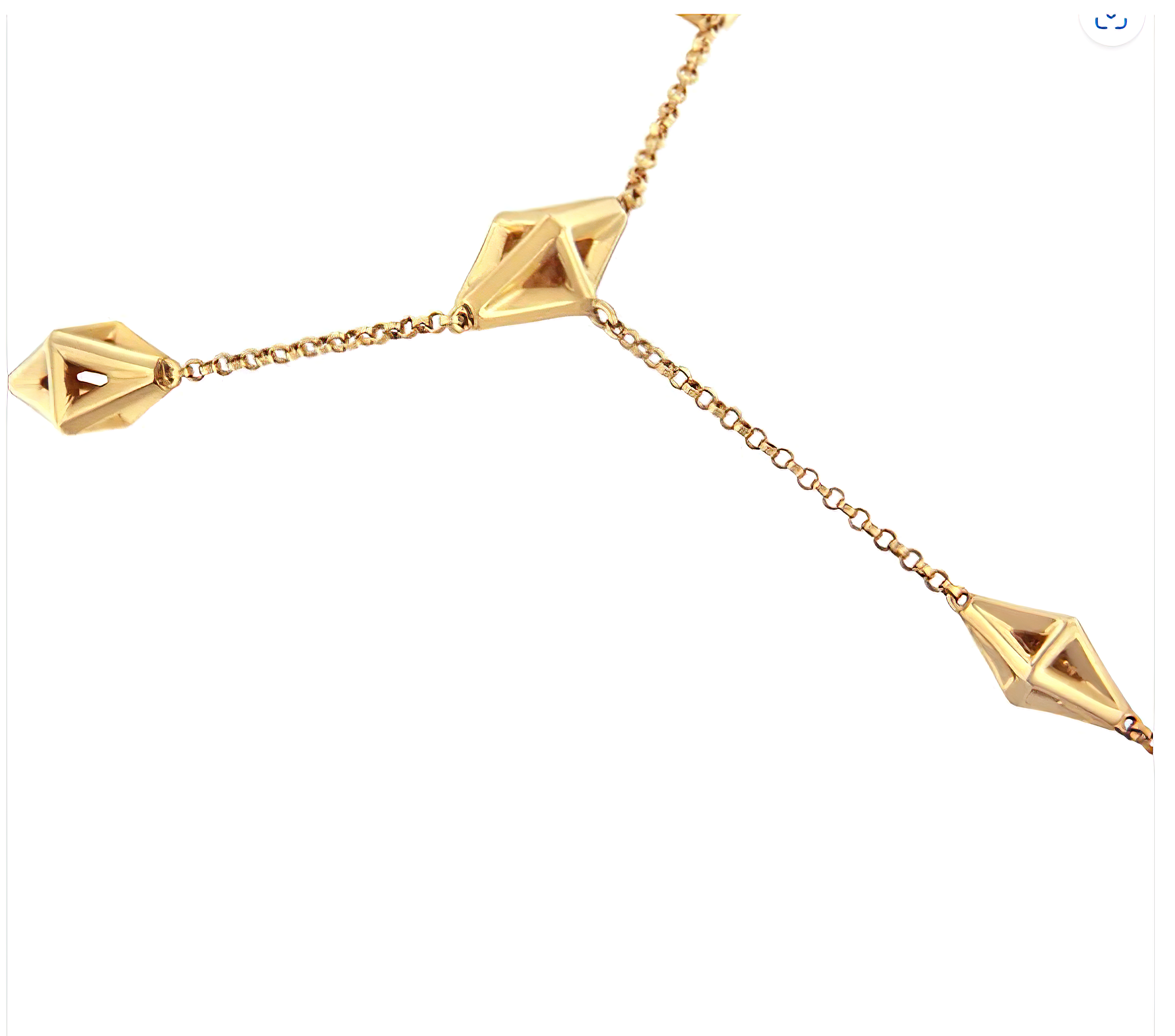 14K Yellow Gold 1/4 Cttw Diamond Ring and Bracelet Hand Chain (G-H Color, SI1-SI2 Clarity) - 7" - Stormyjay