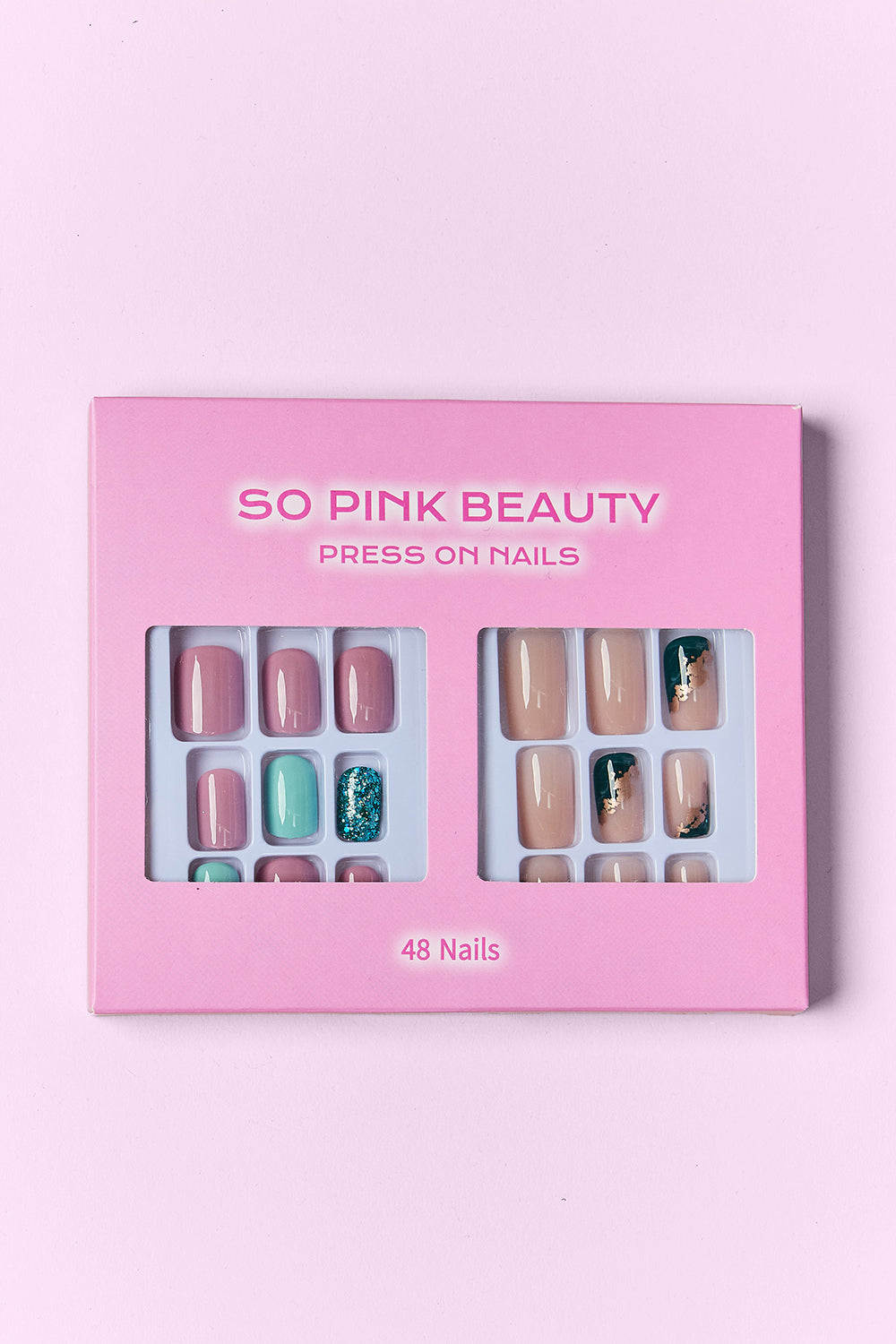 SO PINK BEAUTY Press On Nails 2 Packs - Stormyjay