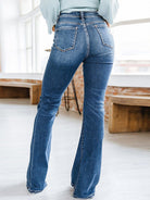 Cat's Whiskers Bootcut Jeans with Pockets - Stormyjay