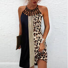 Fashion Print Casual Halter neck Dresses for Women Summer Clothes - Stormyjay