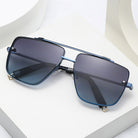 Twin-beam Metal Sunglasses For Men - Stormyjay