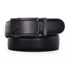 Men's Ratchet Belt Leather Mens Belt With Slide Buckle Ratchet Belts For Men USA - Stormyjay