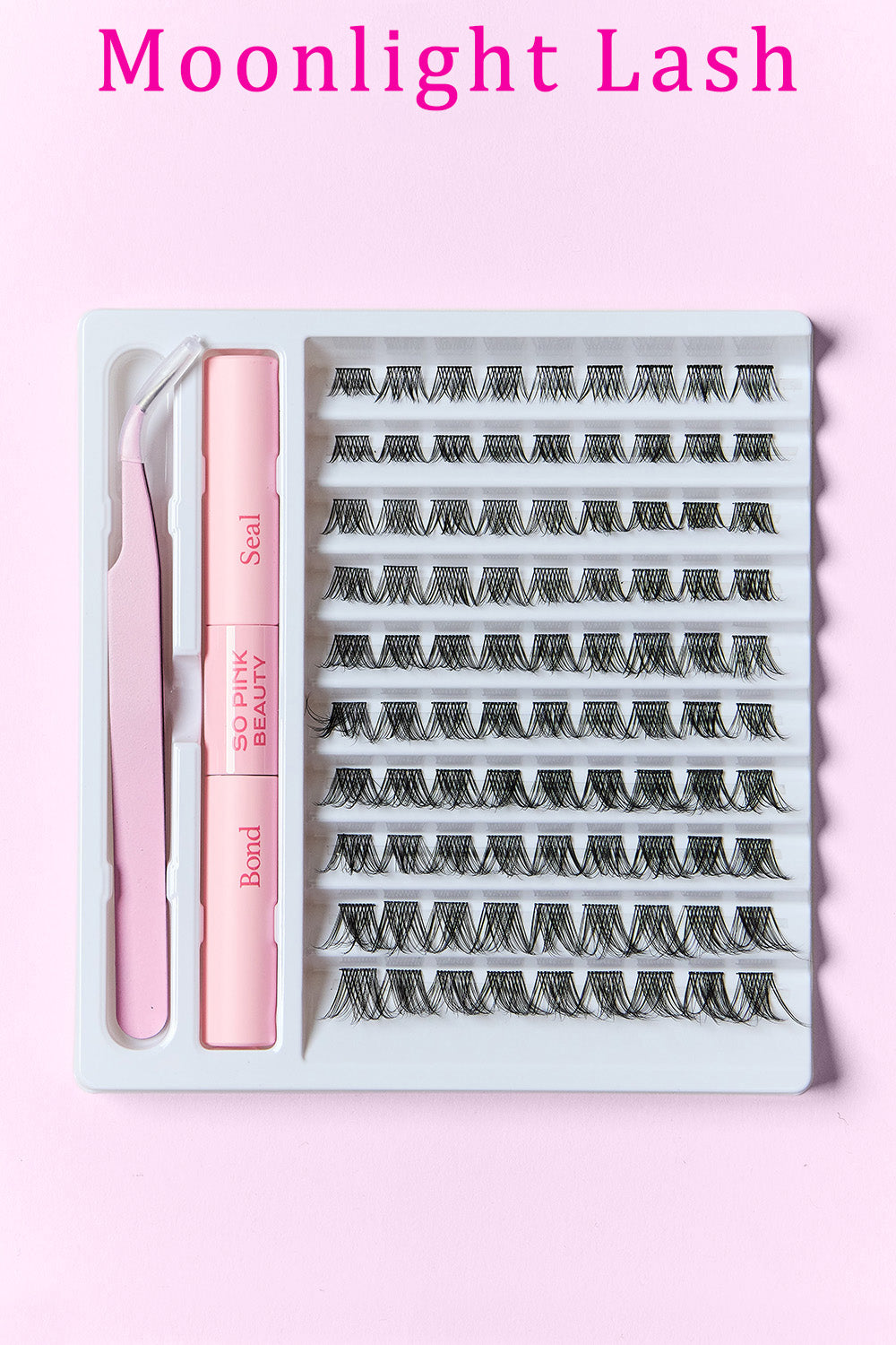 SO PINK BEAUTY Faux Mink Eyelashes Cluster Multipack - Stormyjay