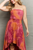 Ninexis In The Mix Sleeveless High Low Tie Dye Dress - Stormyjay