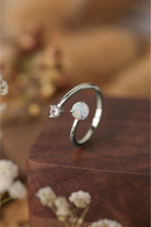 Opal 925 Sterling Silver Bypass Ring - Stormyjay