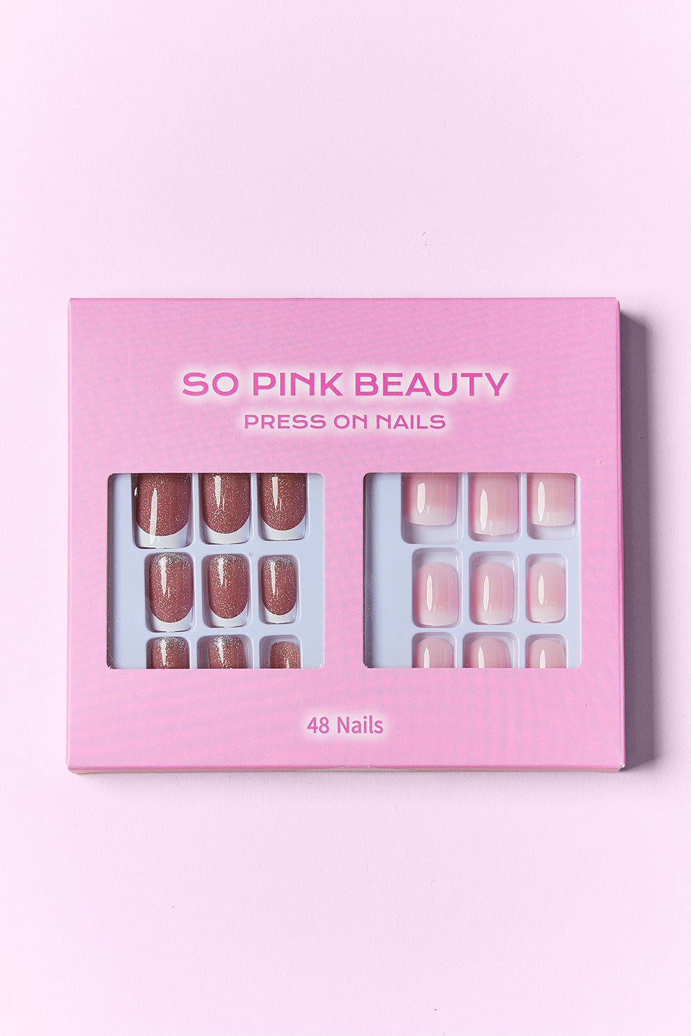 SO PINK BEAUTY Press On Nails 2 Packs - Stormyjay